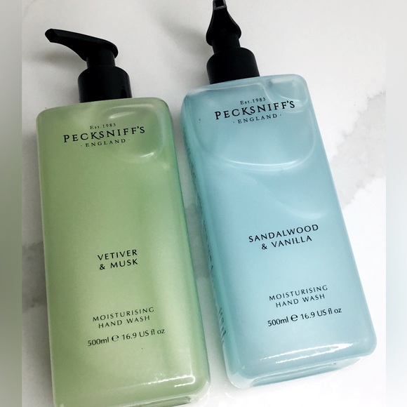 2 Hand Wash Pecksniff’s Sandalwood & Vetiver 16.9 oz Each New - Picture 1 of 5